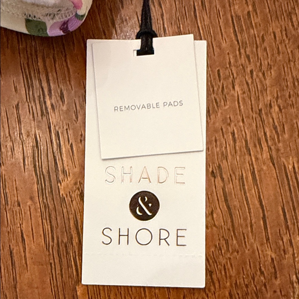 Shade & Shore Cream Floral Underwire Bra with Pink & Yellow Blooms - Picture 2 of 5